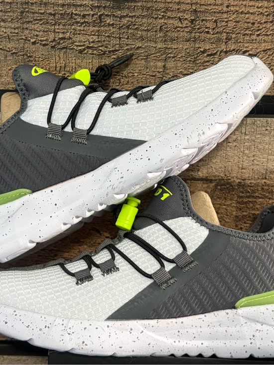 And1 Other - And1 Kids Sneakers - White, Gray & Neon Green Accent